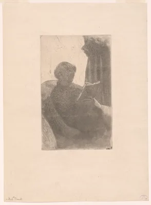 Lydia Reading — Mary Cassatt