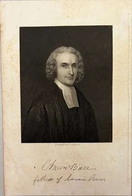 Aaron Burr — John Sartain