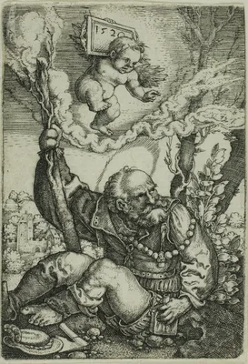 Saint Christopher — Barthel Beham