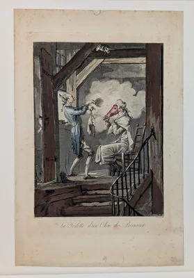 Toilette of the Law Clerk — Philibert-Louis Debucourt