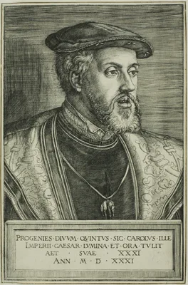 Emperor Charles V — Barthel Beham