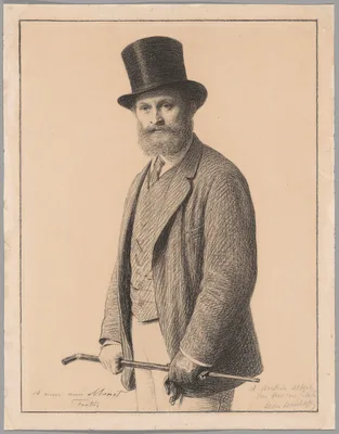 Portrait of Édouard Manet — Henri Fantin-Latour