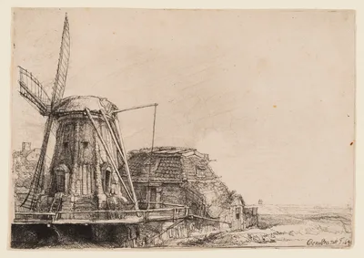 The Windmill — Rembrandt