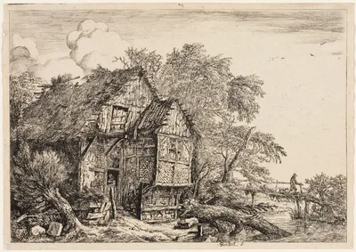 The Little Bridge — Jacob van Ruisdael