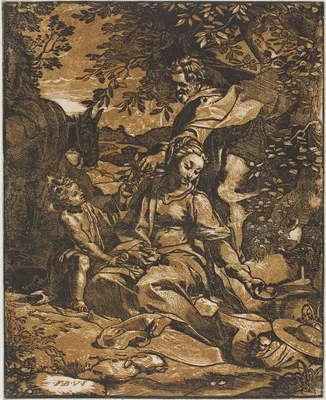 Rest on the Flight into Egypt — Federico Barocci