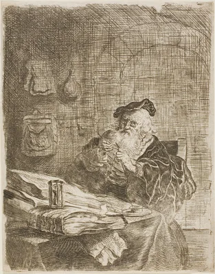The Scribe — Salomon Koninck
