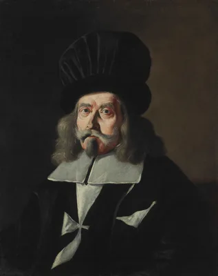 Portrait of a Grand Master of the Knights of Malta, Martin de Redin — Mattia Preti