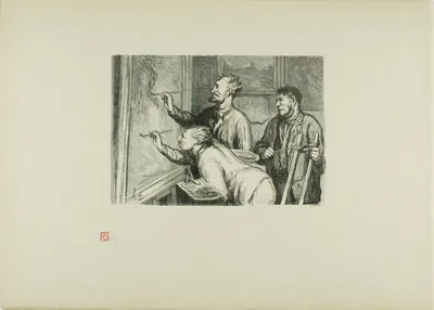 The Paintings Exhibition of 1868: Giving it the last touch — Étienne Carjat