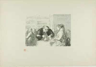 The Restaurant of the Great Art Exhibition: A symbiotic love for the arts and the cutlet — Étienne Carjat