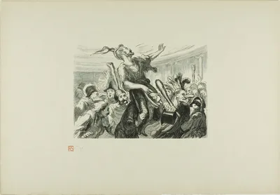 At the Opera Ball - Lent - Long live the smartly dressed crowd! — Étienne Carjat