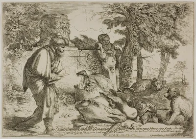 Diogenes Seeking an Honest Man — Giovanni Benedetto Castiglione