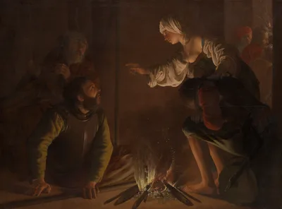 The Denial of Saint Peter — Hendrick ter Brugghen