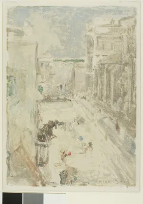 Street in Seville — Charles Conder