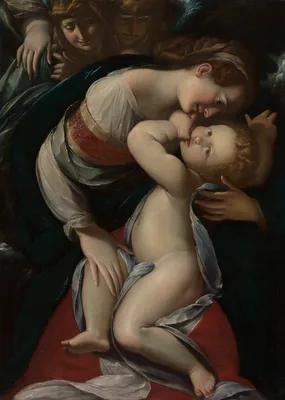 Virgin and Child with Angels — Giulio Cesare Procaccini