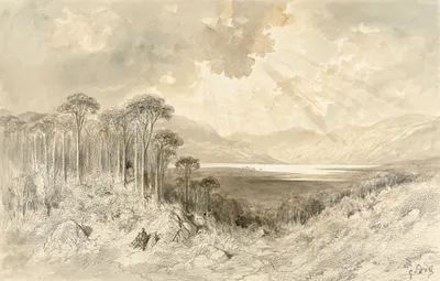 Scottish Landscape — Gustave Doré