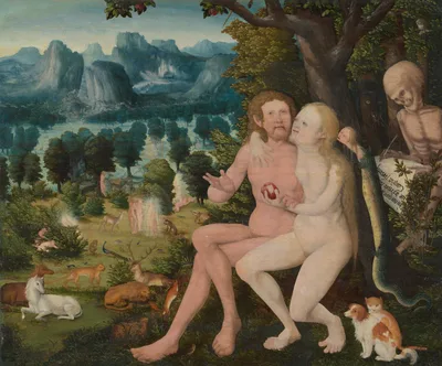 The Fall of Man with Scenes of the Creation — Augustus Cordus