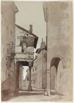 Street in Bologna — John Ruskin