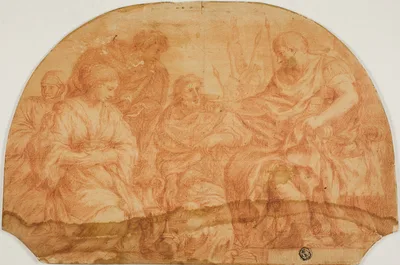 Continence of Scipio — Pietro da Cortona