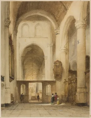 Church Interior — Johannes Bosboom