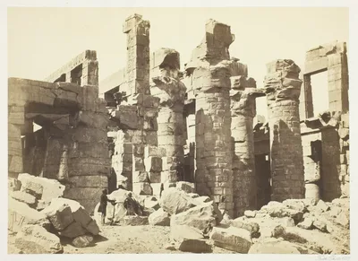 Hall of Columns — Francis Frith