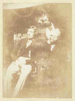 James Gordon, William Hanna D.D. and 'Mr. Cowan' — David Octavius Hill