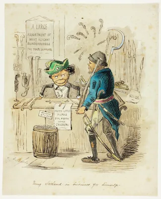 Young Ireland in Business for Himself — John Leech