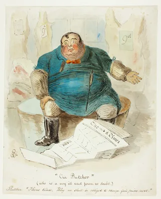 Our Butcher — John Leech