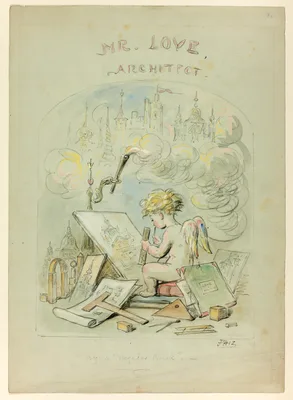 Mr. Love, Architect — Hablot Knight Browne
