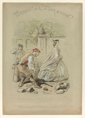 Terrestrial Adoration — Hablot Knight Browne