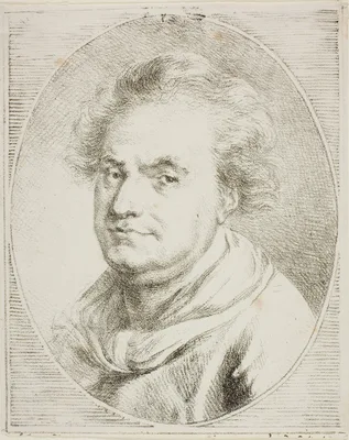 Portrait of Crébillon — Vivant Denon