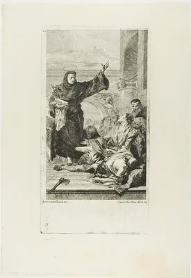 The Miracle of St. Anthony of Padua — Lorenzo Baldissera Tiepolo