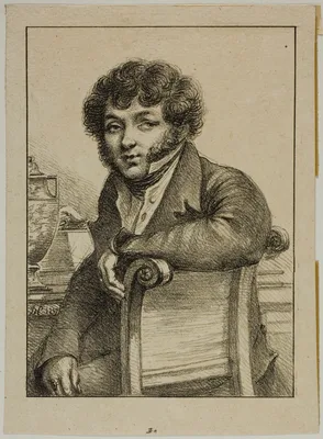 Portrait of Brunet, Printer — Vivant Denon