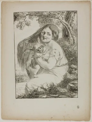 Cupid and a Young Woman — Vivant Denon