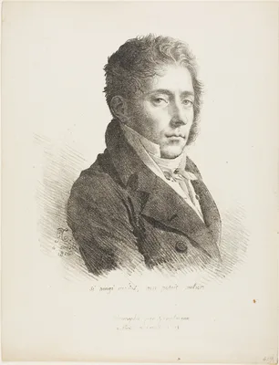 Portrait of Coupin de la Couperie — Anne-Louis Girodet