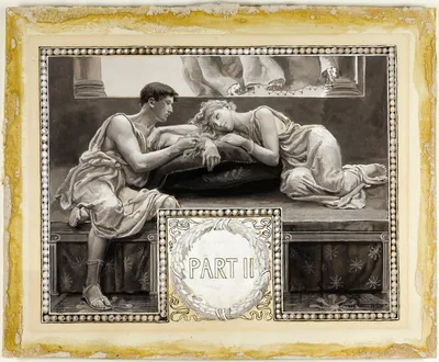 They Were Enthroned, in the Eventide, Upon a Couch - Head-Piece, Part II — Will Hicok Low