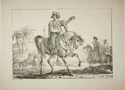 Chief Mameluk — Carle Vernet