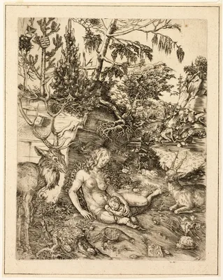 The Penitence of Saint John Chrysostom — Lucas Cranach the Elder