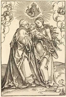 The Virgin and Child with Saint Anne — Lucas Cranach the Elder