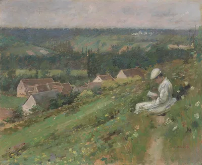 The Valley of Arconville — Theodore Robinson