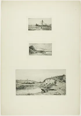 A Cliff in the Parish of Rix — Adolphe Appian