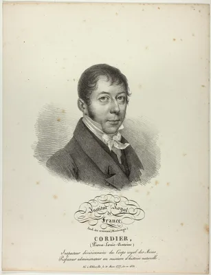 Portrait of Pierre-Louis-Antoine Cordier — Julien-Léopold Boilly