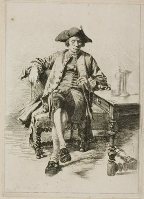 The Grand Smoker — Jean-Louis-Ernest Meissonier