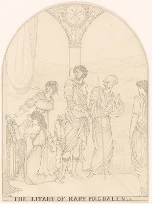 The Litany of Mary Magdalen — Aubrey Beardsley