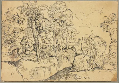 Rest on the Flight into Egypt — Michel Corneille the Younger