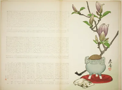 Memorial Surimono — Shibata Zeshin