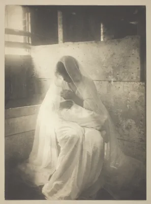 The Manger — Gertrude Käsebier