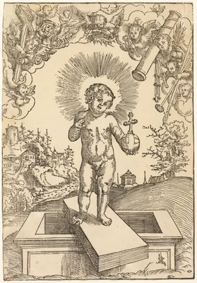 The Infant Christ as Redeemer — Lucas Cranach the Elder