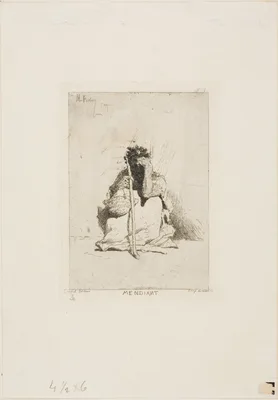 A Beggar — Mariano Fortuny Marsal
