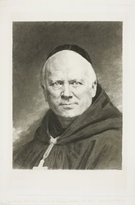 Dom Prosper Guéranger, Abbot of Solesmes — Claude Ferdinand Gaillard