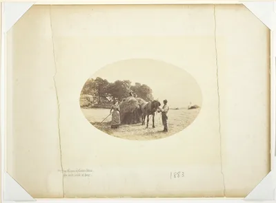 On the Slopes of Cader-Idris, The Last Load of Hay — Henry Peach Robinson